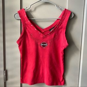 Harley-Davidson Embellished Tank Top